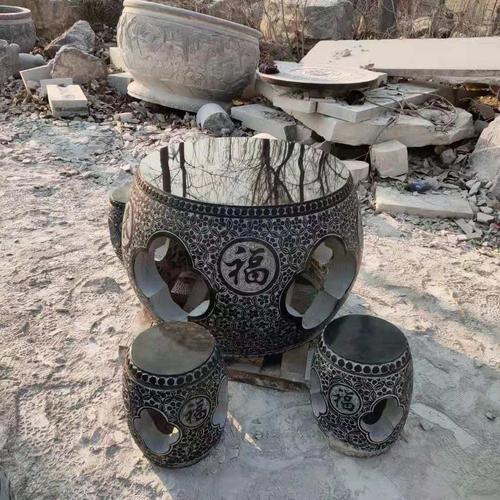 石桌石凳设计定制